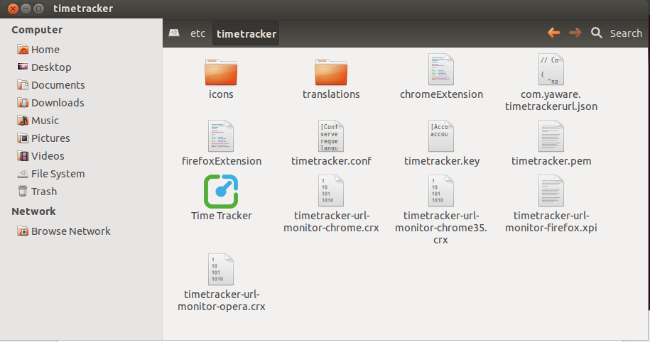 timetracker-directory